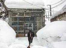 معاون استاندار چهارمحال و بختیاری: ارتفاع برف در شهر چلگرد به دو متر و ۳۵ سانتی متر رسیده است 