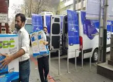 شهردار ناحیه سه منطقه 21 تهران: توزیع 6 هزار پک محلول ضد عفونی توسط سام الکترونیک