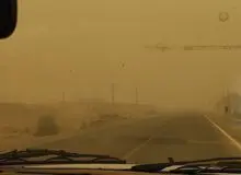 هواشناسی: وزش باد شدید با سرعت ۸۶ کیلومتر بر ساعت، میزان دید افقی در زابل را به ۸۰۰ متر کاهش داد/ گرد و خاک شدیدی در منطقه به وجود آمد