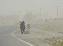 طوفان گردوخاک با سرعت ۱۱۹ کیلومتر بر ساعت زابل را درنوردید