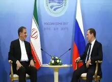 مدودیف: بین ایران و روسیه روابط گسترده در عرصه های مختلف برقرار شده است