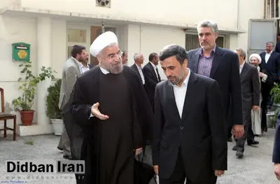 احمدی نژاد؛ روحانی را دعوت به مناظره کرد!