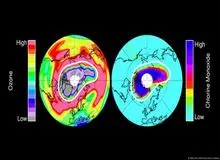 سوراخ لایه اُزون در کوچک‌ترین اندازه خود در سال‌های اخیر