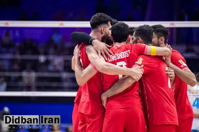 اتفاق عجیب برای تیم ملی والیبال/ چرا روی پرچم ایران، برچسب زده شد؟