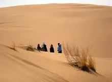 گم شدن مرد جوان در باتلاقهای کویر کاشان/ دو زن همراه او نجات یافتند