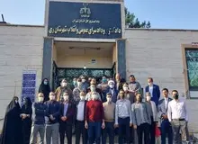 تجمع کارکنان قوه قضاییه در برابر دادگستری چند شهر در اعتراض به کمبود دستمزد