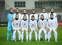 پیروزی دختران فوتبال ایران مقابل مالزی