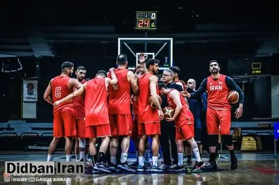 حریفان بسکتبال ایران در دیدارهای دوستانه مشخص شدند