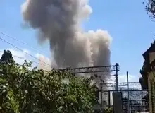 انفجار در نزدیکی بندر درینجه ترکیه +فیلم