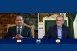 گفت‌وگوی تلفنی رؤسای جمهور ایران و مصر