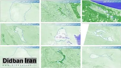 ۹ تالاب ایران بیابان شد