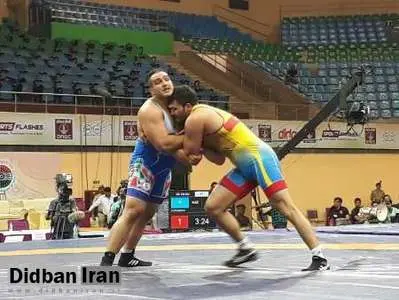 کشتی فرنگی قهرمانی آسیا / مهدی زاده طلایی شد
