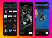 ویژگی‌های جدید اینستاگرام معرفی شد؛ ساخت استیکر با هوش مصنوعی و فیلترهای جدید