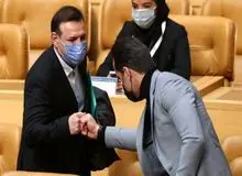 علی کریمی خواهان مجازات  رئیس فدارسیون فوتبال شد/عکس