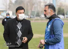 محمود فکری محل تمرین استقلال را ترک کرد / درخواست هواداران از پرویز مظلومی؛ از استقلال برو 