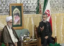 سردار حاجی زاده: از امام رضا خواستم شرایطی فراهم شود تا اقتدارمان را به دشمن نشان دهیم/ سرنگونی پهبادآمریکایی سیلی به دشمن بود