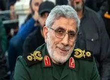 حضور سردار قاآنی در بهشت زهرا + فیلم 