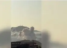  تصاویر حمله هوایی دقایقی اسرائیل به تبریز +فیلم 