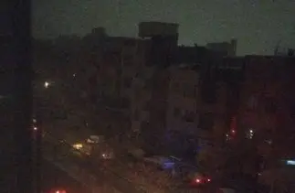 بارش برف باعث قطعی موقت برق در بخشی از مشهد شد