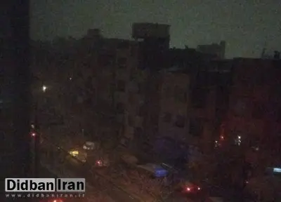 بارش برف باعث قطعی موقت برق در بخشی از مشهد شد