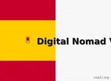 ویزای دیجیتال نُمد اسپانیا؛ راهنمای کامل و بی‌حاشیه برای دورکارها DIGITAL NOMAD