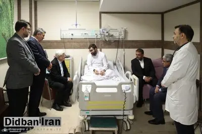 گریه معاون پزشکیان در آغوش محمدرضا عارف/ عیادت عارف و نماینده رهبری از سقاب اصفهانی+تصاویر