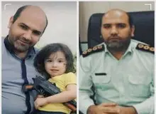 شهادت مامور نیروی انتظامی خوزستان در درگیری با سارقان مسلح/ عکس