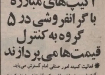 اکیپ های مبارزه با گرانفروشی در ۵ گروه به کنترل قیمتها می پردازند