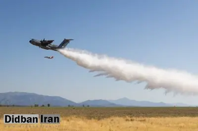 ۲فروند هواپیماهای آب‌پاش ترکیه ای وارد ایران شد