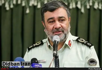 فرمانده ناجا: از مامور ماجرای پارک پلیس تقدیر کردیم؛ او به وظیفه قانونی عمل کرده بود