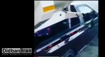 تبدیل پراید به تریلی درشیراز+ فیلم