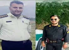 فوت ۲ مامور فراجا در پی واژگونی خودرو پلیس + عکس