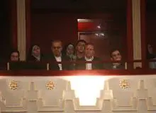 حضور مالک بانک آینده و ایران مال در مراسم نکوداشت حدادعادل +عکس