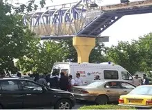 دختر جوان در شهرکرد از پل هوایی سقوط کرد
