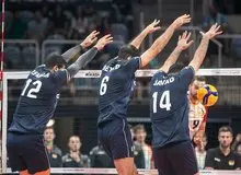 والیبال انتخابی المپیک/شکست سنگین ایران مقابل اوکراین!