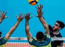 شکست تیم ملی والیبال مقابل برزیل در مقدماتی المپیک