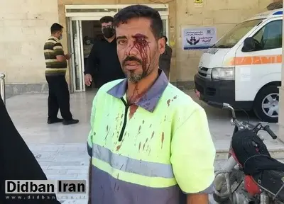 ماجرای ضرب و شتم کارگر شهرداری خرمشهر / پاکبان: به دلیل مطالبه حقوق، عضو شورا از ناحیه چشم به من آسیب زد/ عضو شورای شهر: کذب است؛ او مادرم را کتک زده