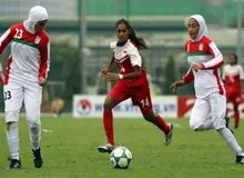 شکست پرگل بانوان فوتبالیست مقابل چین