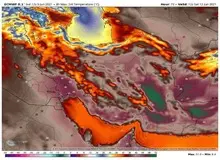 پیش بینی هواشناسی/ منتظر گرمای ۴۰ درجه در تهران و ۵۰ درجه در مرکز و شرق کشور باشید 