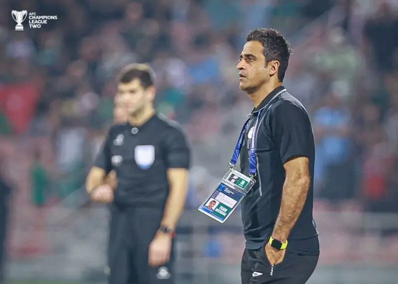 امیدیان قبل از بازی با پرسپولیس: امیدوارم فردا بازی را ۱۱ نفره تمام کنیم