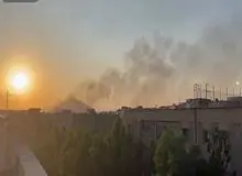 انفجار مهیب در شرق تهران+فیلم 