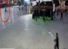 لحظه دستگیری عامل حمله تروریستی در حرم شاهچراغ (ع)+فیلم