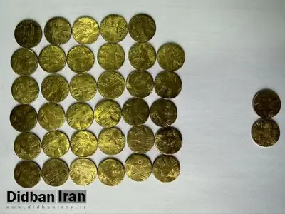 کشف ۳۷ سکه ساسانی در اسدآباد