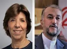 دیدار وزرای خارجه ایران و فرانسه در پکن