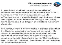 توافق عادی سازی به درگیری اعراب و اسرائیل پایان می‌دهد 

