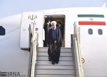 دکتر روحانی وارد استان خوزستان شد
