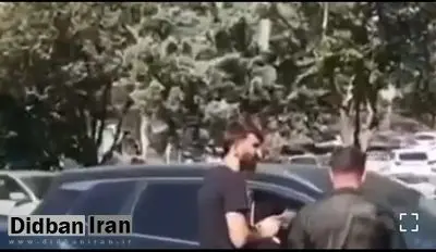 سرقت گوشی بیرانوند در خیابان+ فیلم 