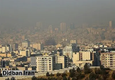 هوای تهران ناسالم شد