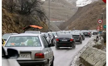 ترافیک فوق سنگین در محورهای منتهی به تهران