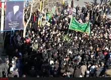 تشییع موذن‌زاده آغاز شد+ عکس